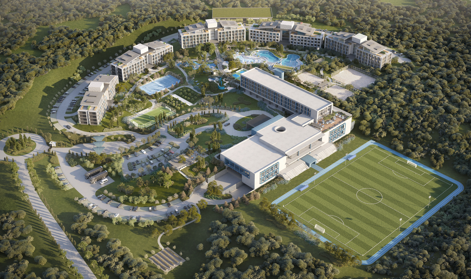 BG arquitetura Hotelaria Laghetto Sports Resort - Gr�mio  KOTA_BR_RGD_AEREA_MULTIPROPRIEDADE_GREMIO_CAM_02_FULLHD.jpg 